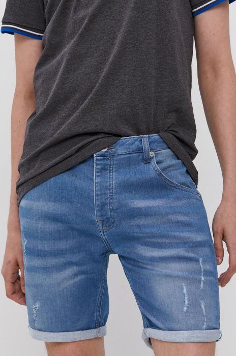 Джинсові шорти Brave Soul чоловічі колір блакитний (1428412)