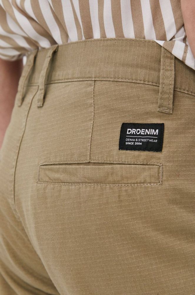 Шорти Dr. Denim чоловічі колір зелений фото 4
