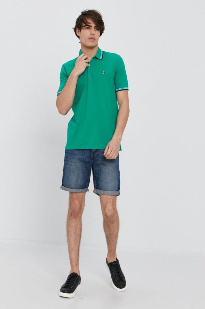 Джинсові шорти United Colors of Benetton чоловічі колір блакитний (1524955) фото 2