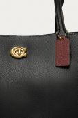 Coach - Шкіряна сумочка колір чорний (711711)