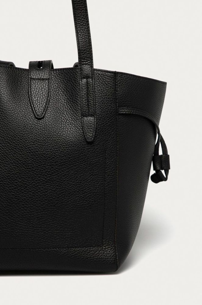 Furla - Шкіряна сумочка Net колір чорний фото 4