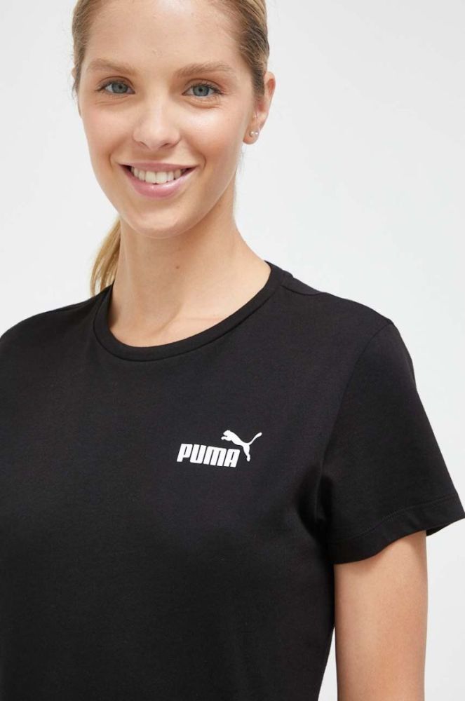 Футболка Puma жіноча колір чорний (3456546) фото 4