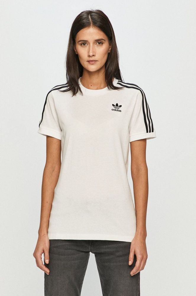 adidas Originals - Футболка GN2913-WHITE колір білий