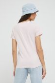Бавовняна футболка HUGO колір рожевий (2569649)