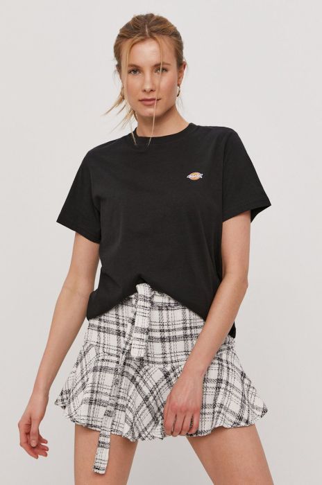 Футболка Dickies жіноча колір чорний DK0A4XDABLK-BLACK