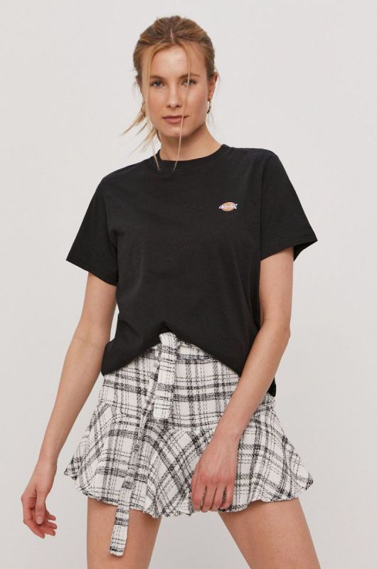 Футболка Dickies жіноча колір чорний DK0A4XDABLK-BLACK