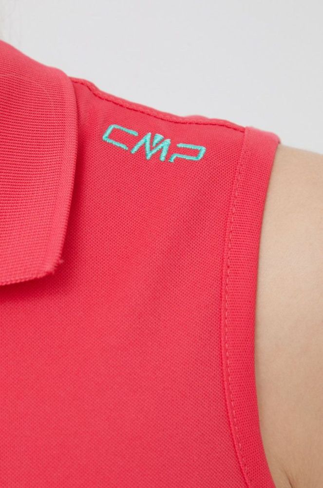 Топ CMP колір рожевий з коміром фото 5