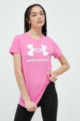 Футболка Under Armour жіночий колір рожевий (3125317)