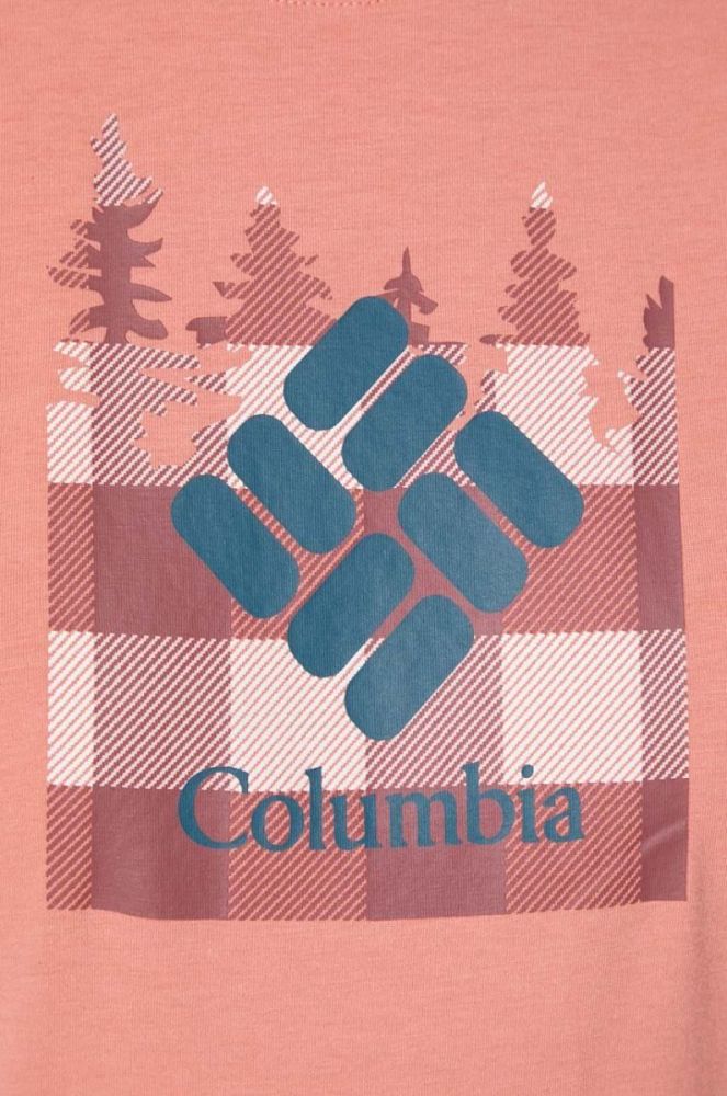 Спортивна футболка Columbia Sun Trek колір помаранчевий 1931753-103 фото 6
