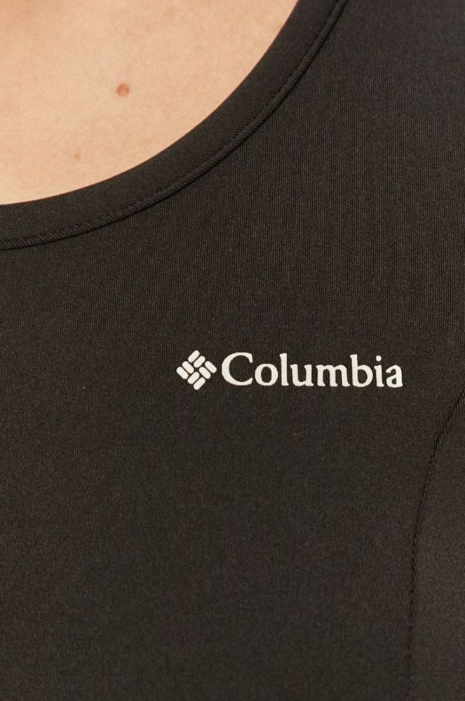 Спортивний топ Columbia жіночий колір чорний фото 5