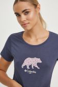 Футболка Columbia жіночий колір синій