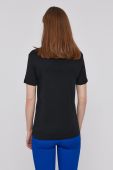 Бавовняна футболка United Colors of Benetton колір чорний (1523119)