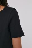 Бавовняна футболка United Colors of Benetton колір чорний (1522843)