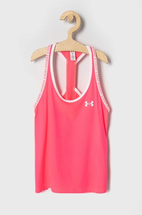 Дитячий топ Under Armour 1363374 колір рожевий (1309637) Дитячий топ Under Armour 1363374 колір рожевий (1309637)