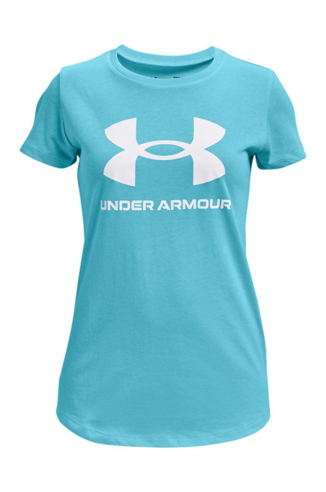 Дитяча футболка Under Armour 1361182 колір бірюзовий