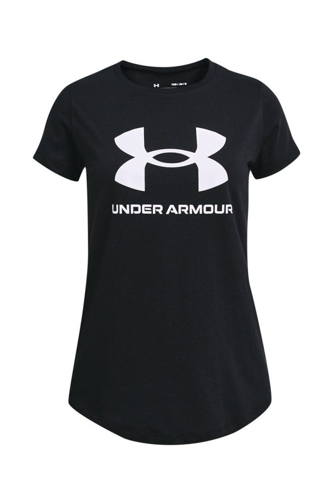 Дитяча футболка Under Armour 1361182 колір чорний