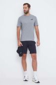Футболка Puma чоловічий колір сірий однотонний