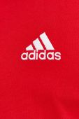 Футболка adidas чоловіча колір червоний з аплікацією