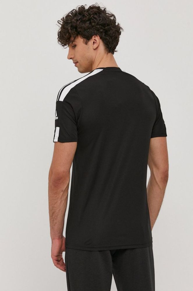 Футболка adidas Performance GN5720 чоловіча колір чорний з принтом фото 3