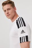 Футболка adidas Performance GN5723 чоловіча колір білий гладкий