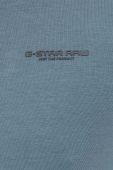 Футболка G-Star Raw чоловічий однотонний колір блакитний (3330881)