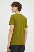 Футболка G-Star Raw чоловічий колір зелений однотонний (3030287)