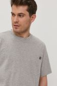 Футболка Dickies чоловіча колір сірий гладкий DK0A4TMOHG0-HEATHERGRE