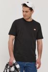 Футболка Dickies чоловіча колір чорний гладкий DK0A4XDBBLK-BLACK