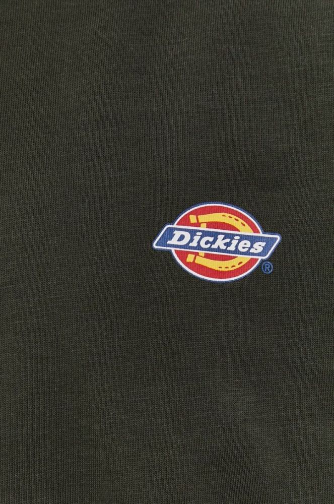 Футболка Dickies чоловіча колір зелений гладкий DK0A4XDBOGX-OLIVEGREEN фото 5