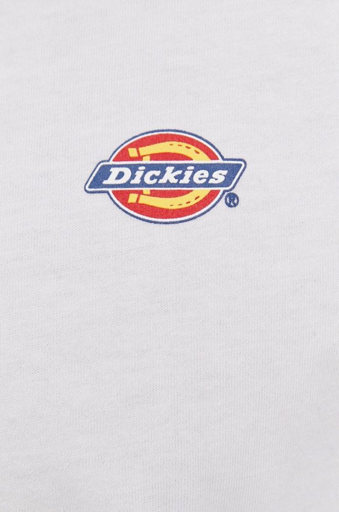 Футболка Dickies чоловіча колір білий гладкий DK0A4XDBWHX-WHITE фото 5