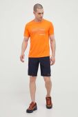 Спортивна футболка CMP колір помаранчевий з принтом