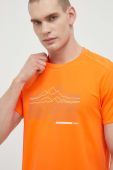 Спортивна футболка CMP колір помаранчевий з принтом