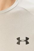 Футболка Under Armour 1345317 чоловіча колір сірий гладкий (1319781)