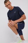 Футболка Under Armour 1345317 чоловіча колір синій гладкий