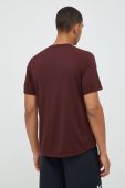 Футболка Under Armour чоловічий колір коричневий однотонний