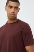 Футболка Under Armour чоловічий колір коричневий однотонний