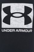 Футболка Under Armour 1361673 чоловіча колір чорний з принтом 1361673-369