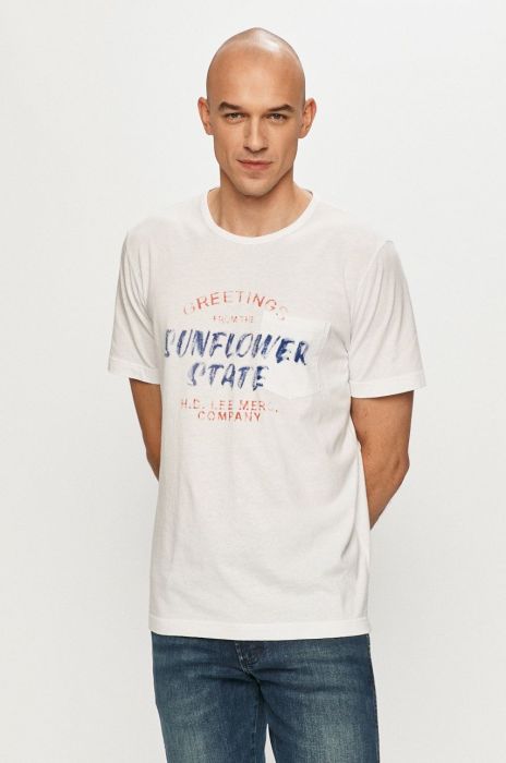 Lee - Футболка колір білий (1199464)