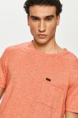 Футболка Lee колір помаранчевий меланж