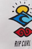 Футболка Rip Curl чоловіча колір білий з принтом