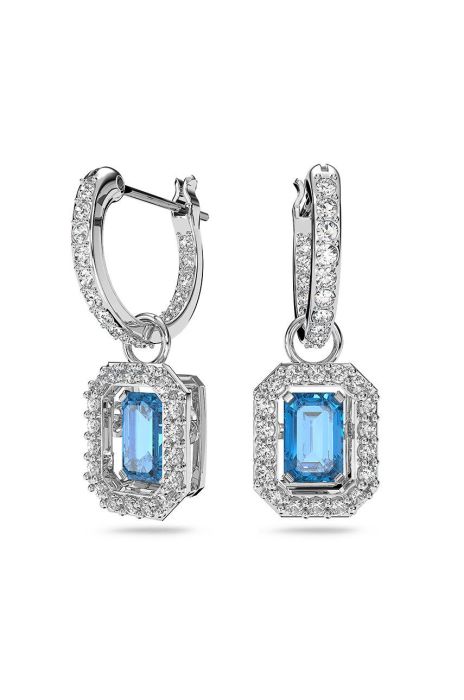 Сережки Swarovski колір срібний (2054534)