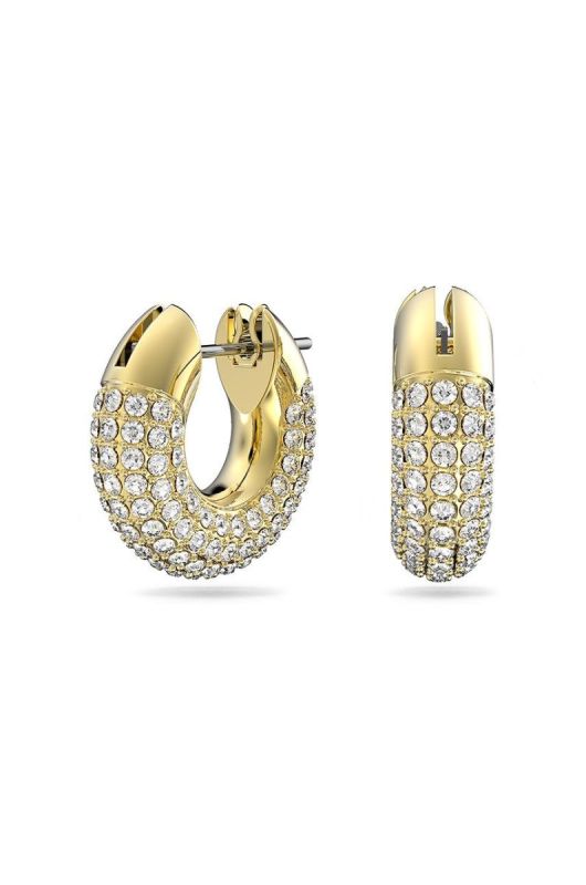 Сережки Swarovski колір золотий (2054535)