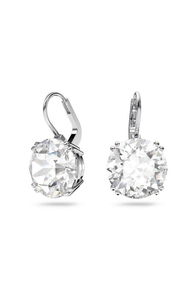 Сережки Swarovski колір срібний (2070787) фото 2
