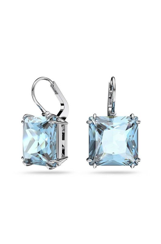 Сережки Swarovski колір блакитний (2075400) фото 2