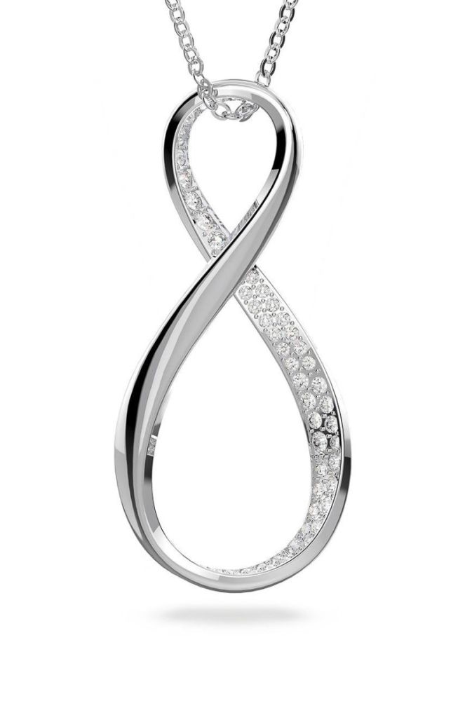 Ланцюжок Swarovski колір срібний (2054546) фото 2