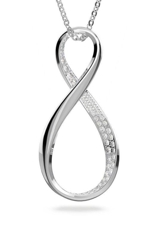 Ланцюжок Swarovski колір срібний (2054546) фото 2
