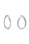 Сережки Swarovski колір срібний (2075429)
