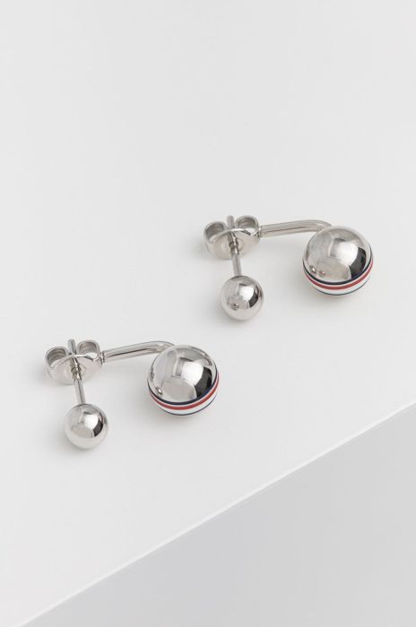 Tommy Hilfiger - Сережки колір срібний