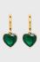 Сережки Kate Spade колір зелений (2128501)