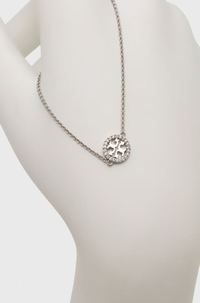 Браслет Tory Burch жіночий колір срібний фото 2